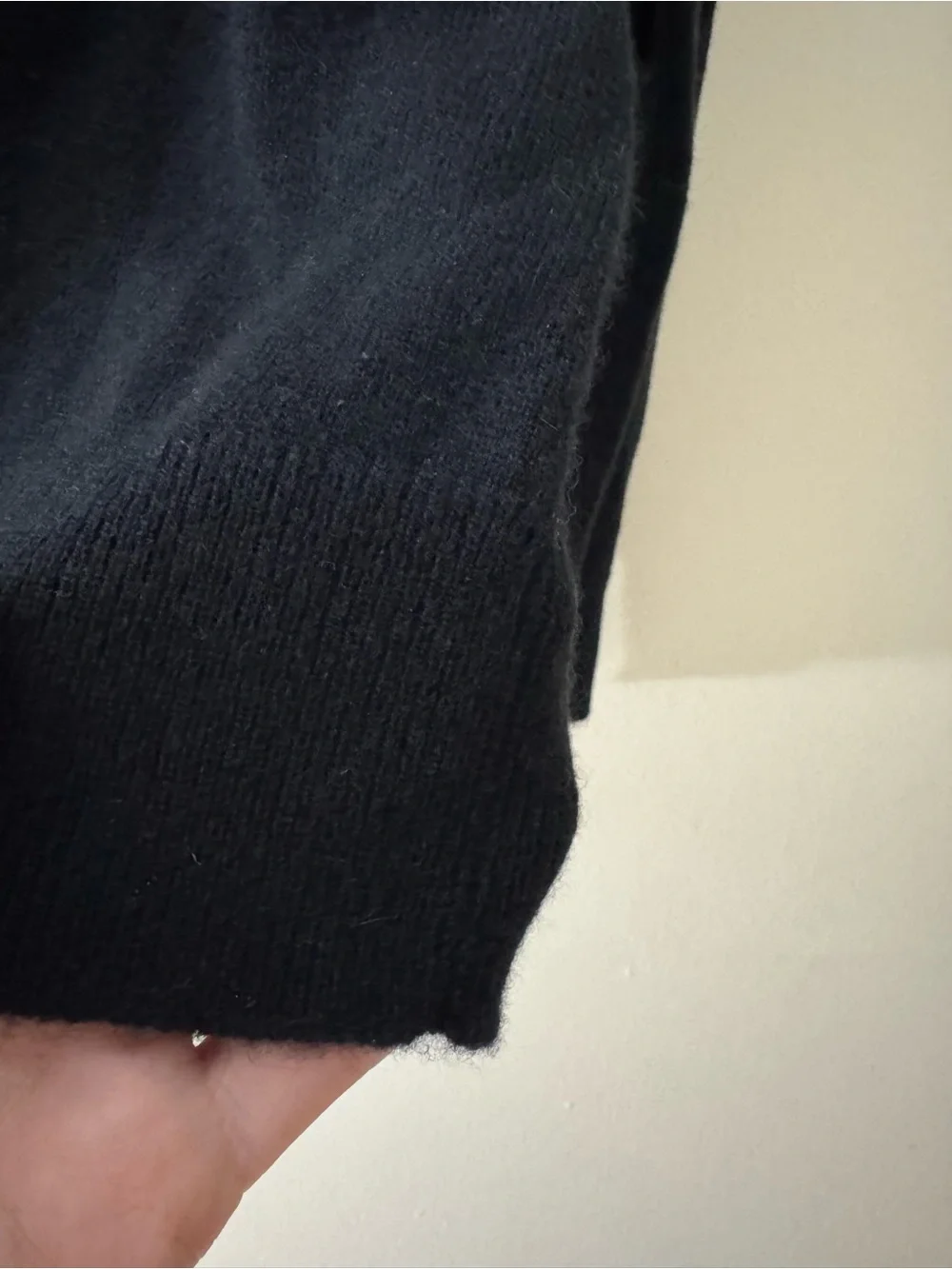 Banana Republic Black Collared Half-Zip Cardigan Sweater
